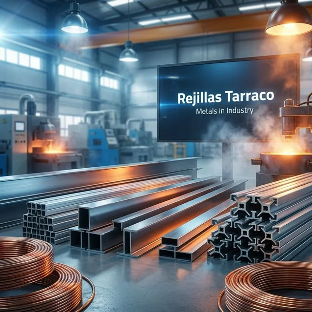 Metales más usados en la industria - Rejillas Tarraco