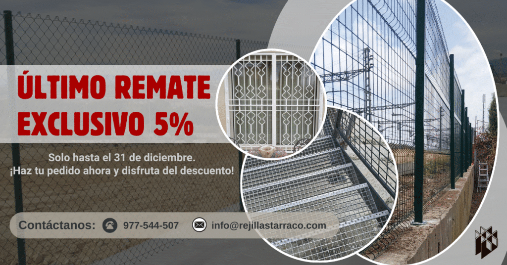 Campaña descuento Rejillas Tarraco